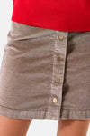 Jupe courte taupe - GARCIA
