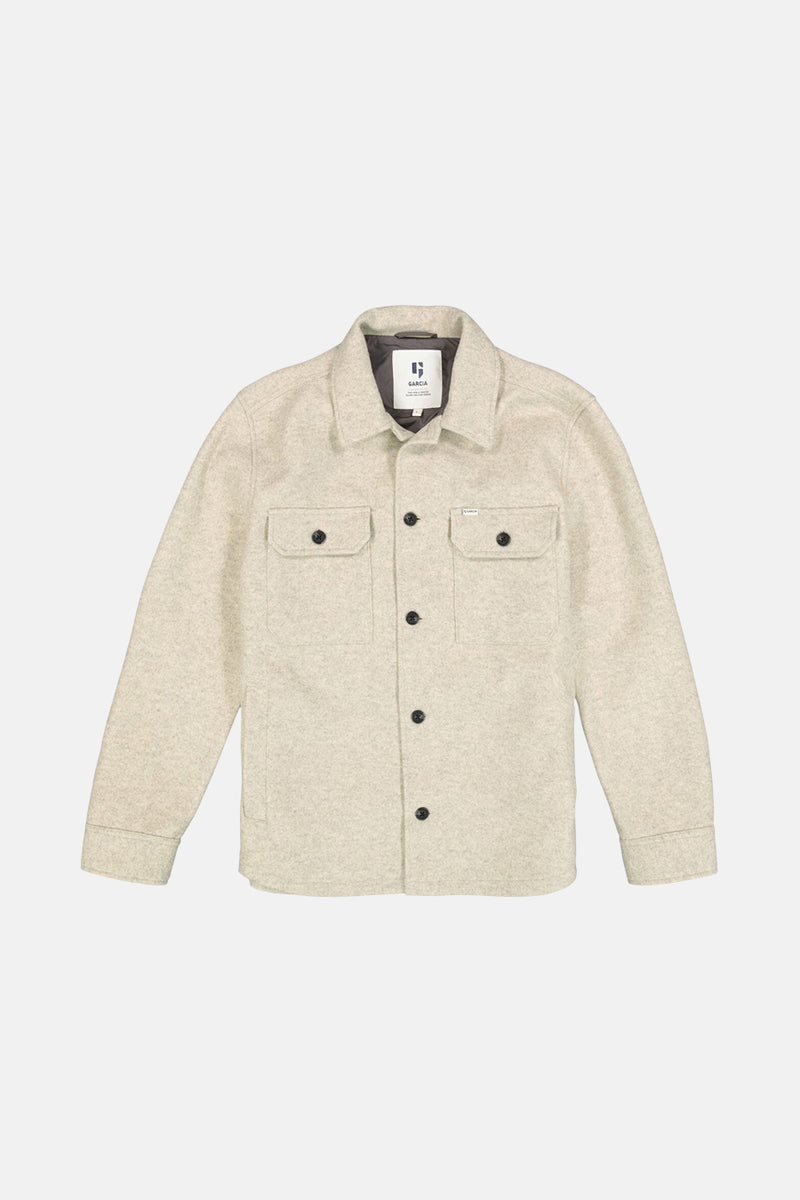 Hemd met lange mouwen - beige