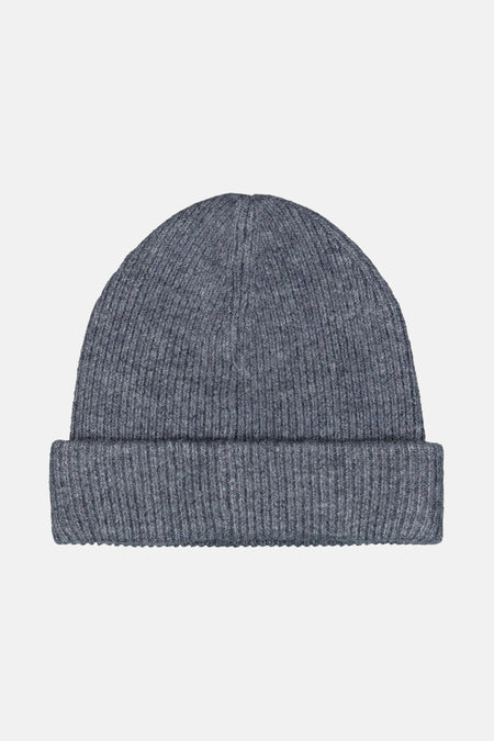 Bonnet bleu en tricot côtelé de GARCIA.