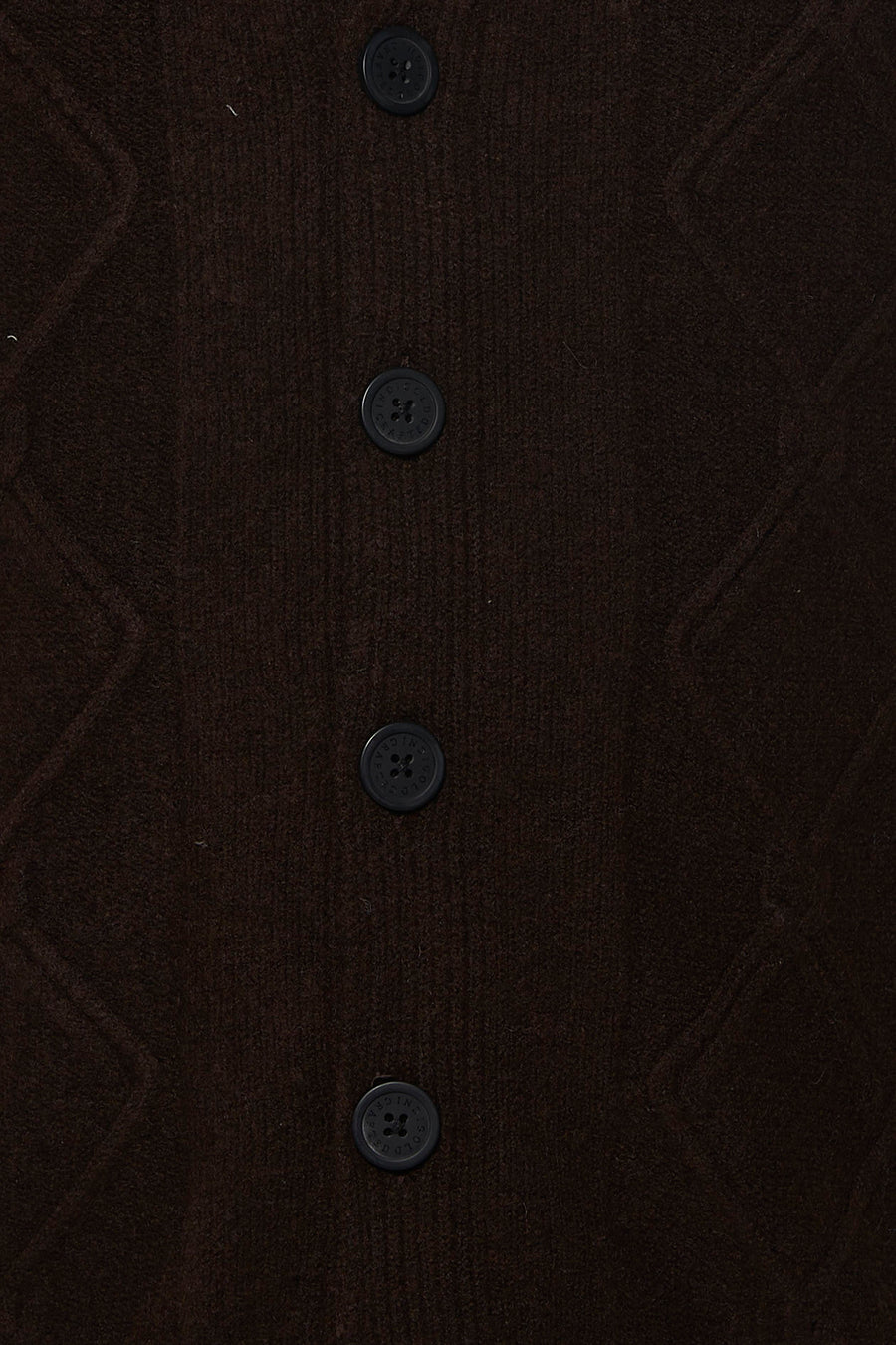 Pull sans manches - brun
