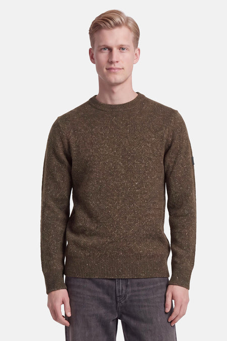 Pull O-hals - bruin