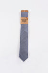 Blauwe das met geometrisch patroon van Le Fabuleux Marcel uit Brussel.