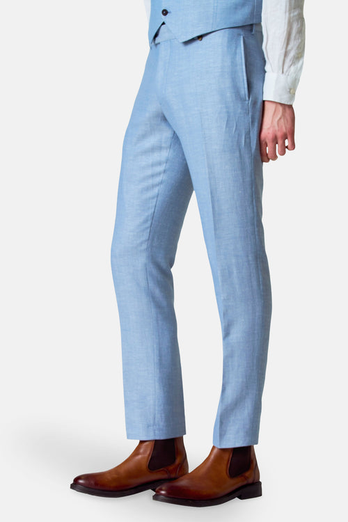 Pantalon de costume Bleu - Le Fabuleux Marcel de Bruxelles