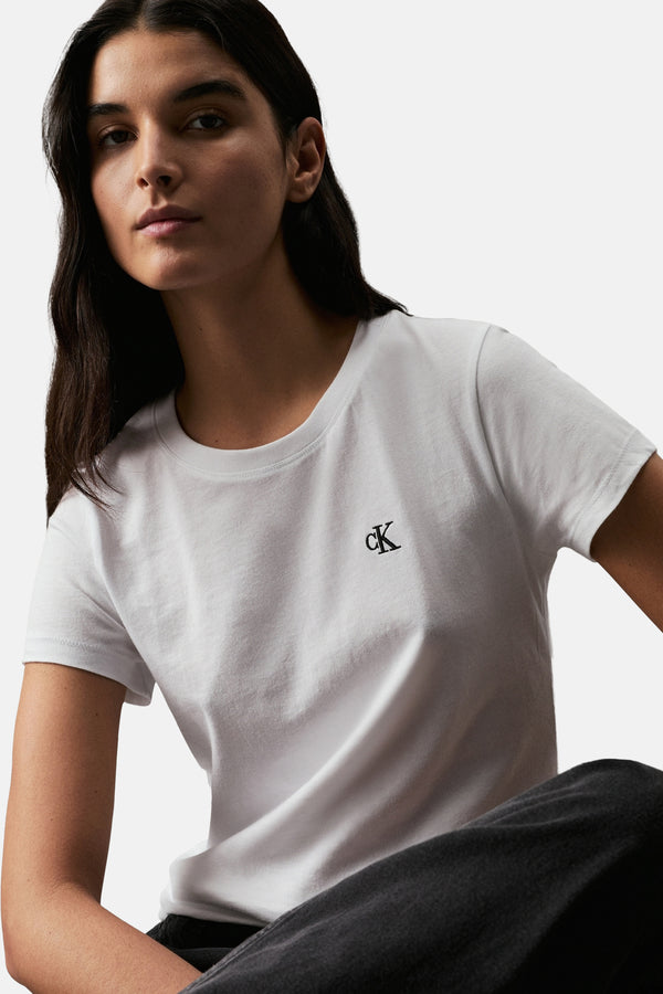 Top (korte mouwen) Wit - Calvin Klein