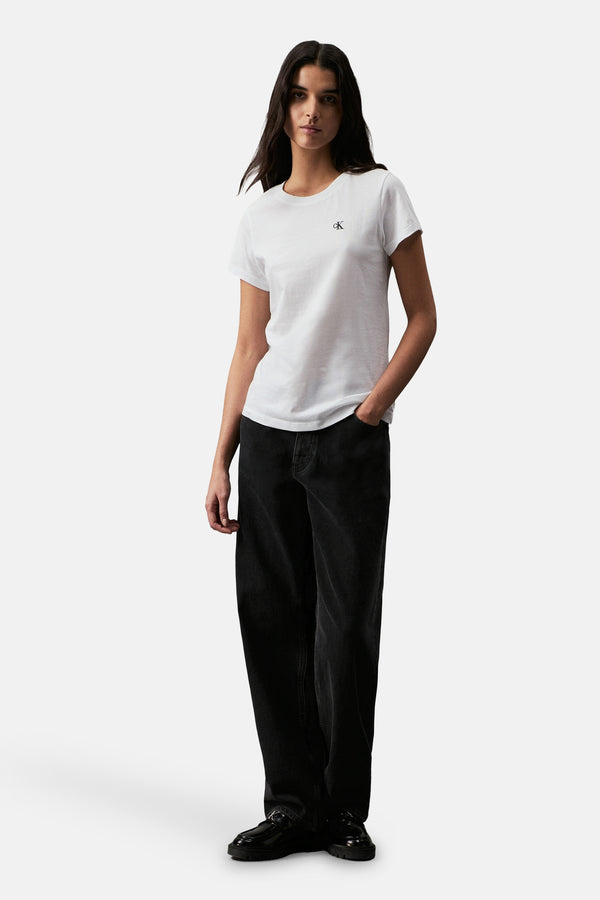 Top (korte mouwen) Wit - Calvin Klein