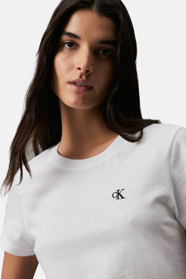 Top (korte mouwen) Wit - Calvin Klein