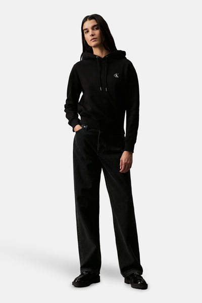 Sweat  à capuche Noir - Calvin Klein
