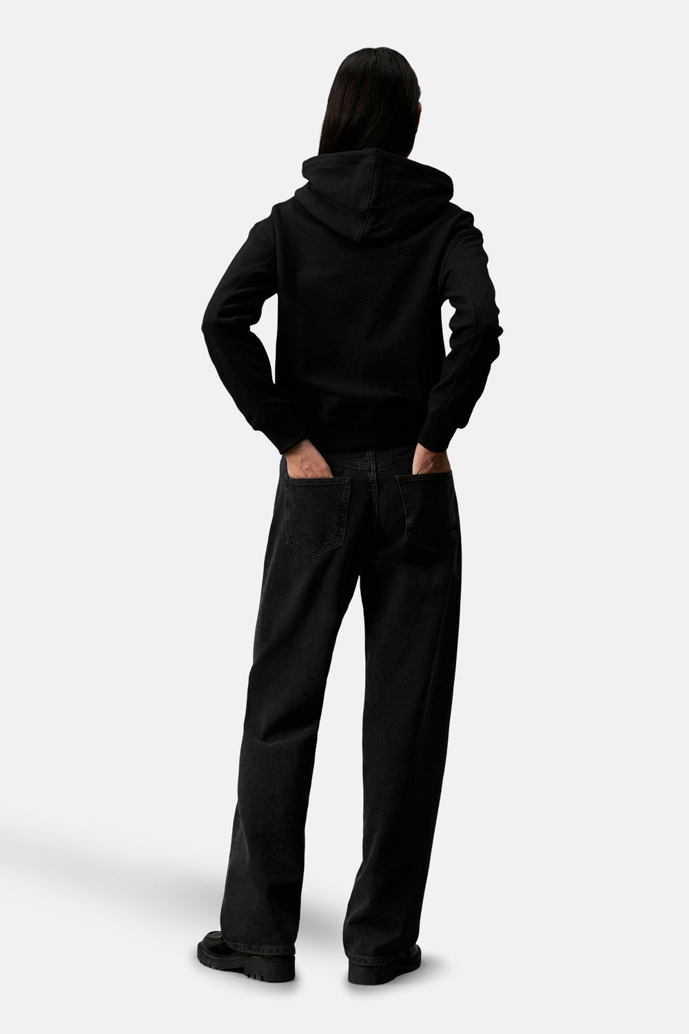 Sweat  à capuche Noir - Calvin Klein