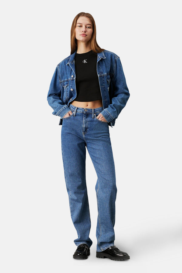 Top (korte mouwen) Zwart - Calvin Klein