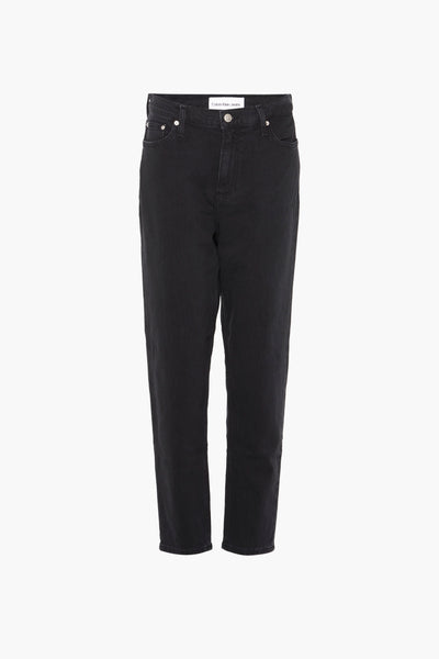 Jean Mom BLACK DENIM - Calvin Klein