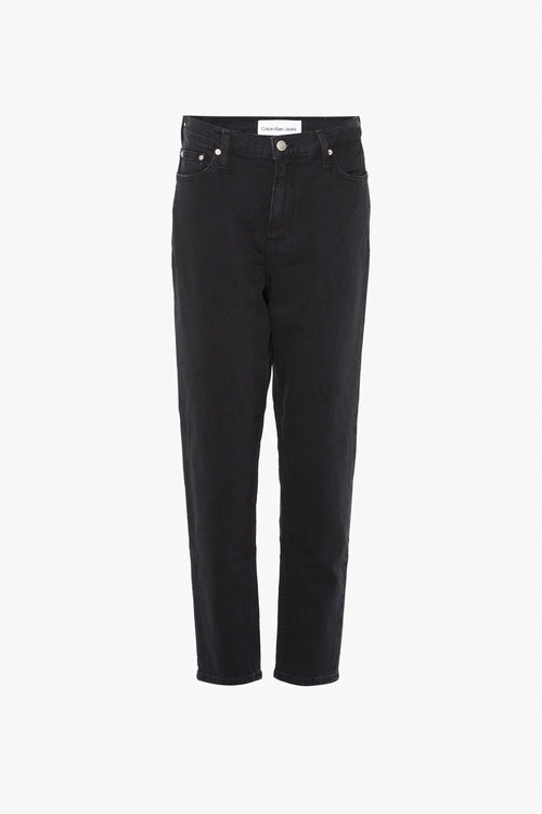 Jean Mom BLACK DENIM - Calvin Klein