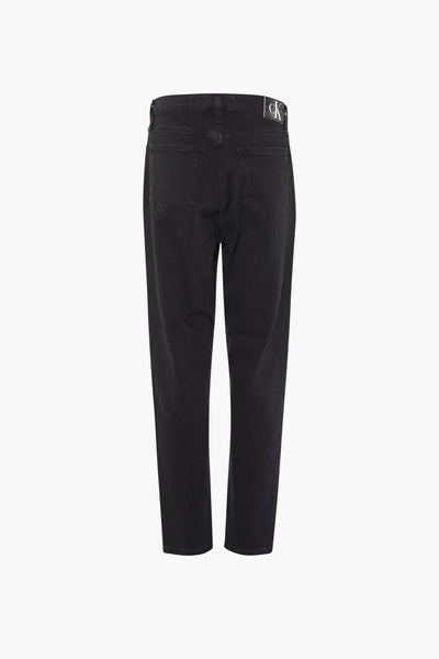 Jean Mom BLACK DENIM - Calvin Klein