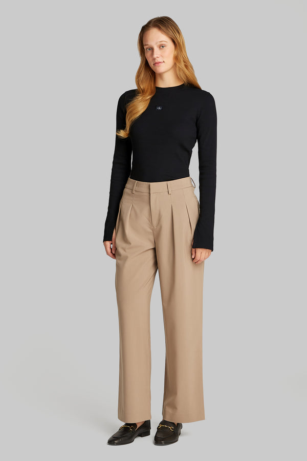 Top (lange mouwen) Zwart - Calvin Klein