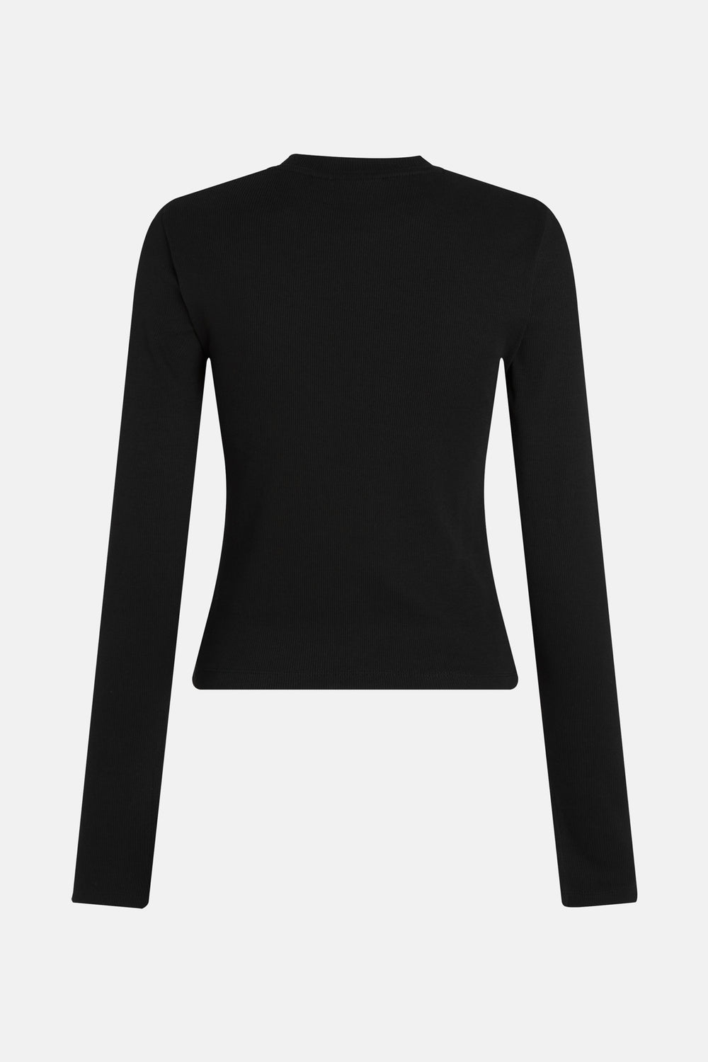 Top uni manches longues Noir - Calvin Klein