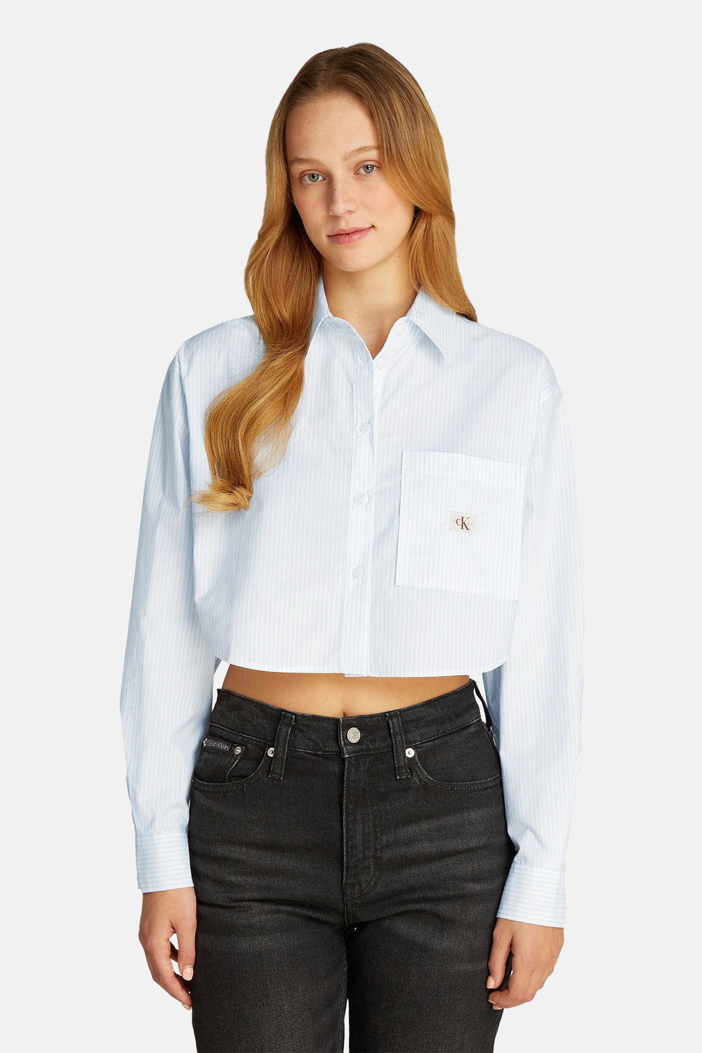 Hemd (lange mouwen) Blauw - Calvin Klein