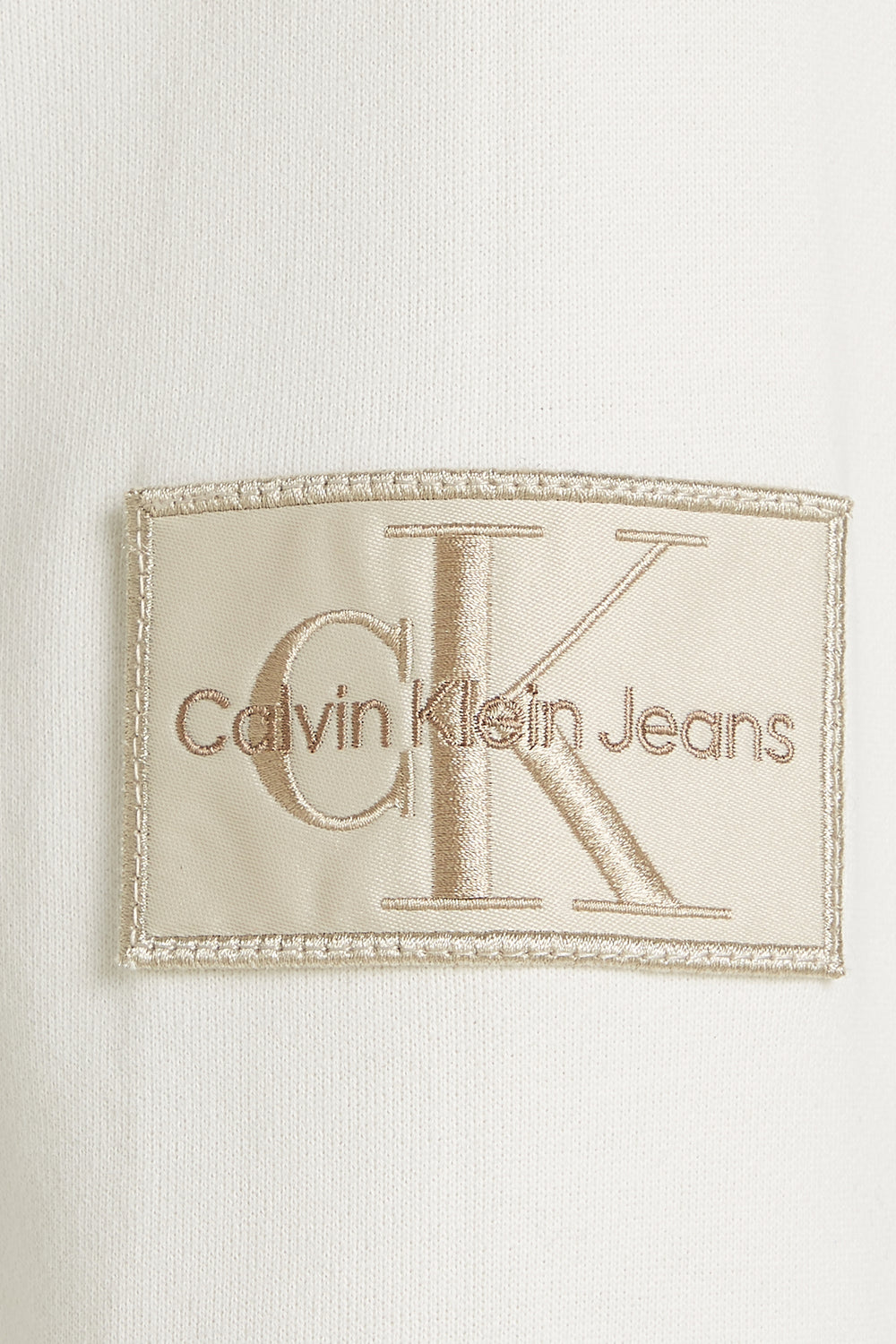 Sweat col rond Écru - Calvin Klein