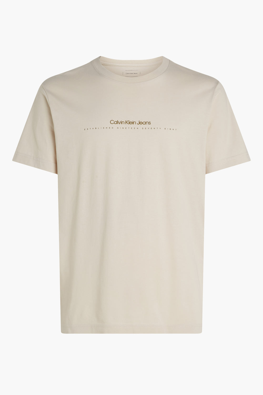 T-shirt (manches courtes) Beige - Calvin Klein
