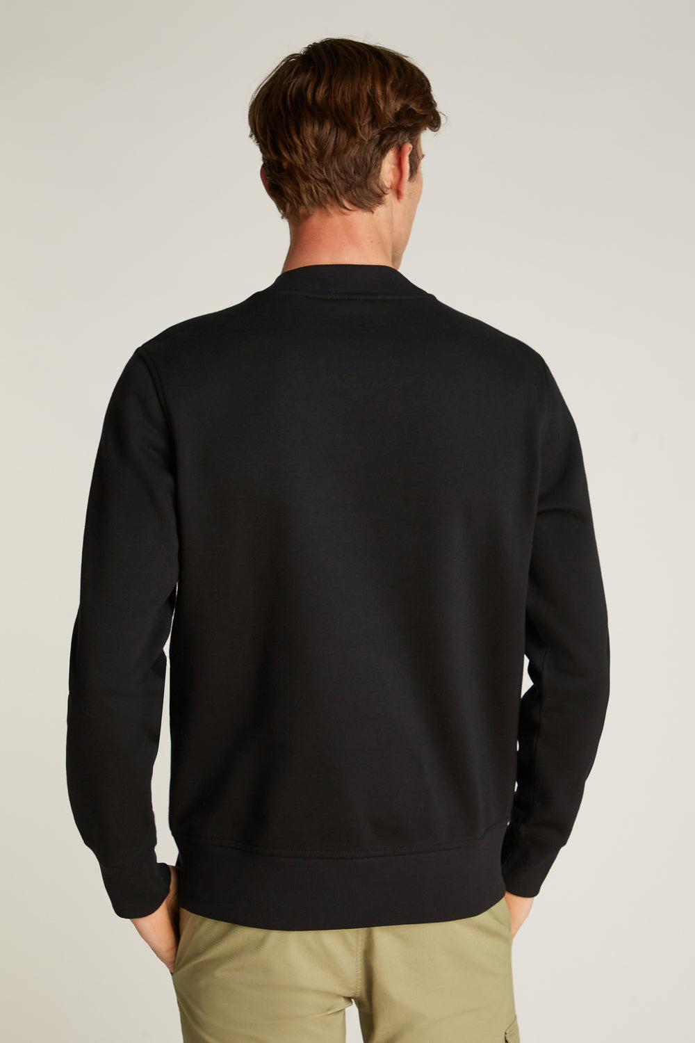 Sweat col rond Noir - Calvin Klein