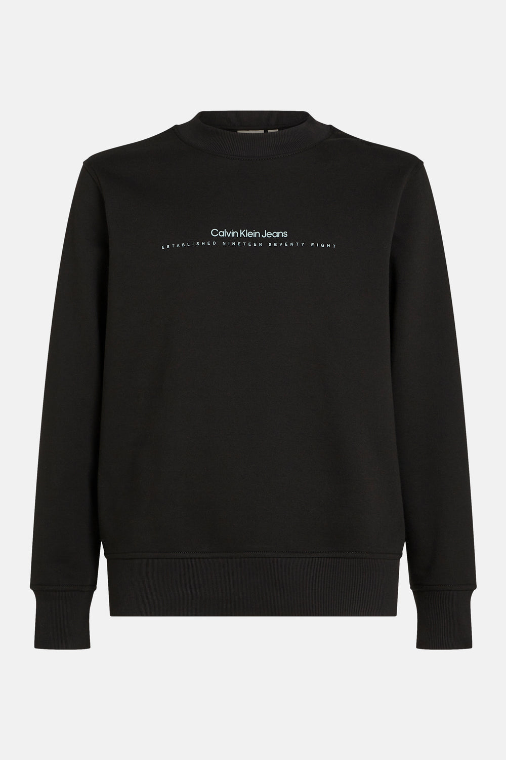 Sweat col rond Noir - Calvin Klein