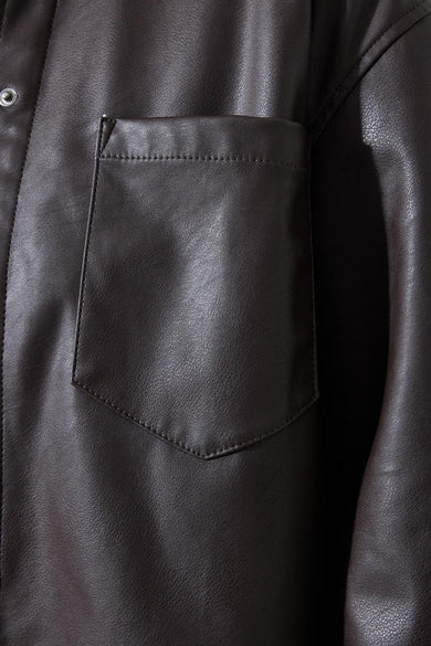 Hemd (korte mouwen) bruin - GARCIA