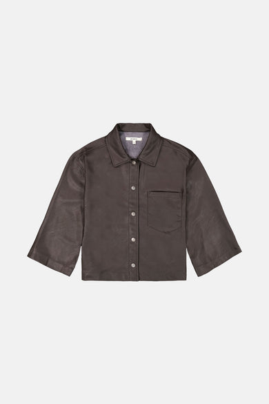 Hemd (korte mouwen) bruin - GARCIA