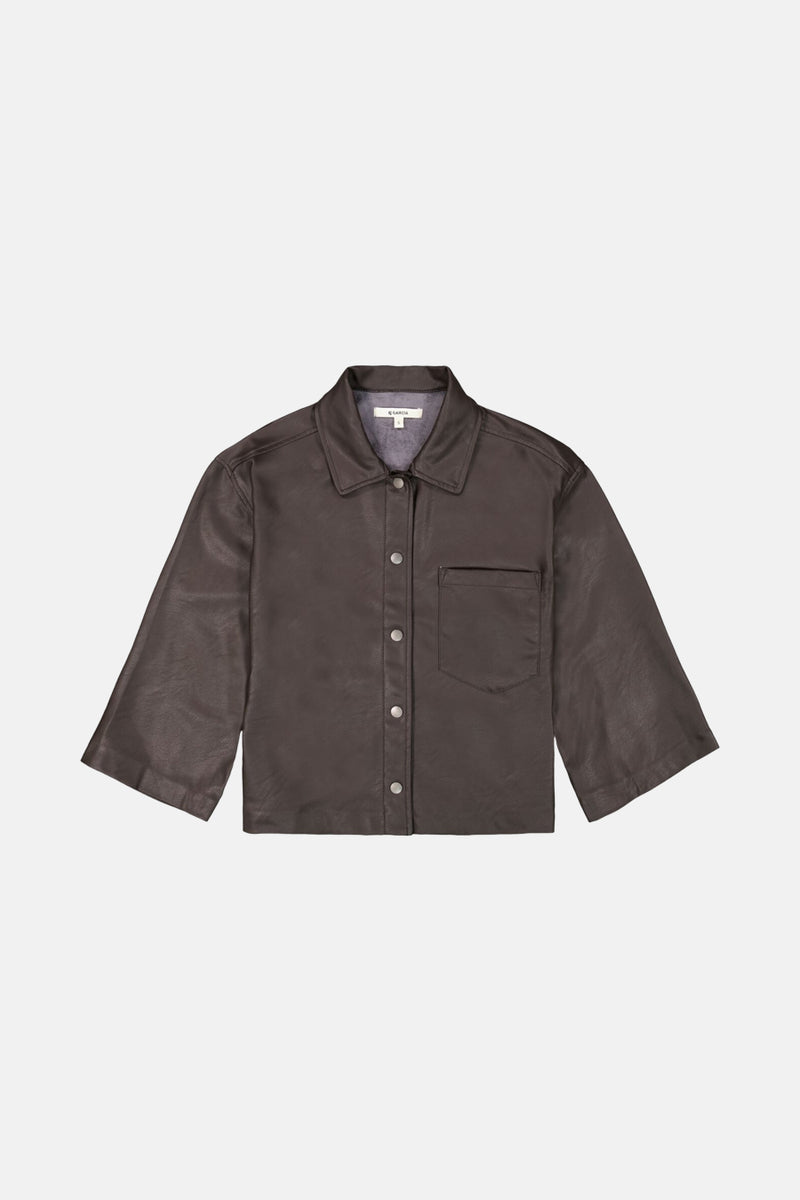 Hemd (korte mouwen) bruin - GARCIA