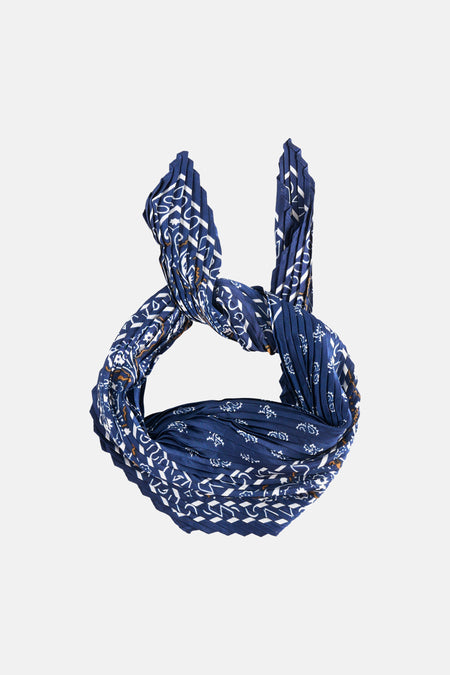 Foulard - bleu