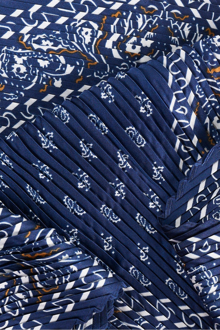 Foulard - bleu