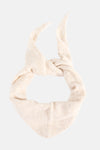 Foulard beige Access® noué