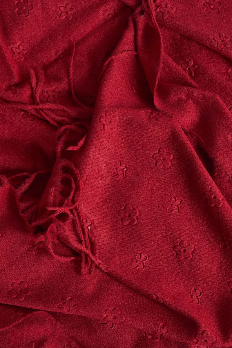 Sjaal - rood