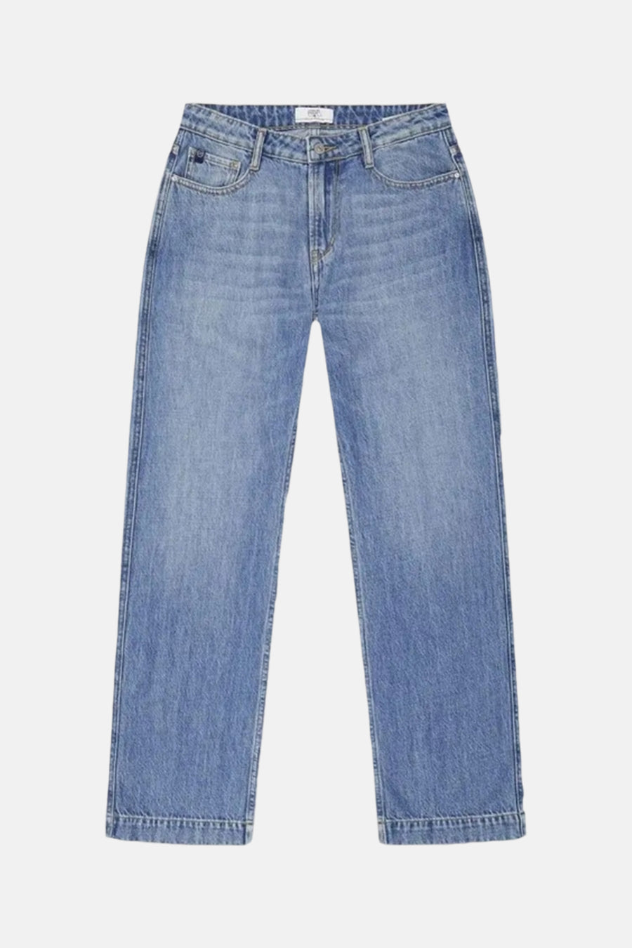 Jean large mid blue denim - Le Temps des Cerises