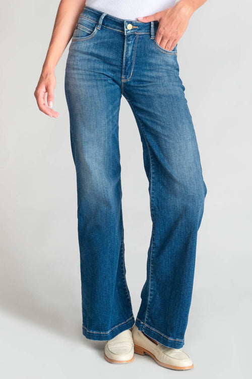 Jean large MID BLUE DENIM - Le Temps des Cerises