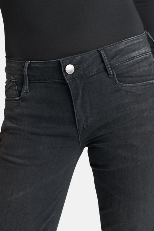 Jean slim black denim - Le Temps des Cerises