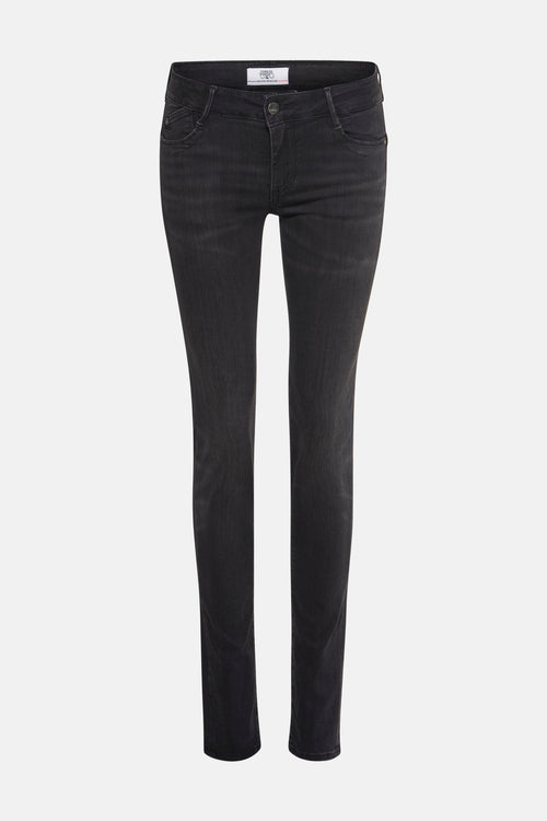 Jeans slim black denim - Le Temps des Cerises