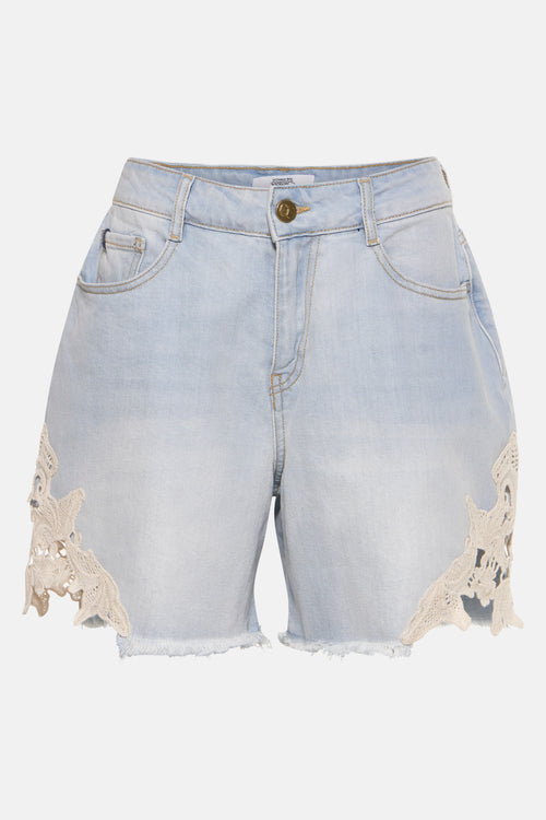 Short LIGHT BLUE DENIM - Le Temps des Cerises