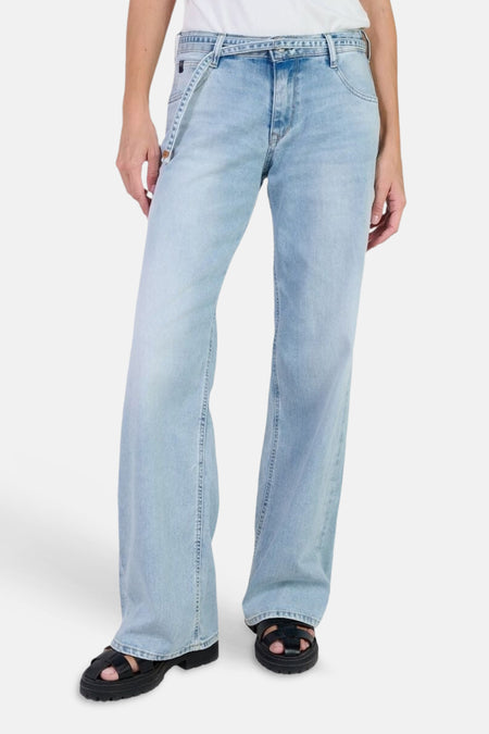 Jean large light blue denim - Le Temps des Cerises