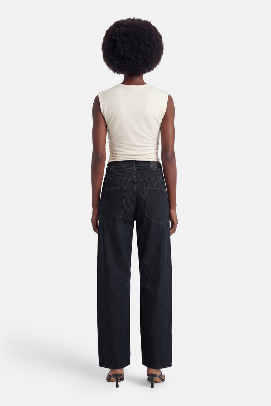 MADIE - blue black denim
