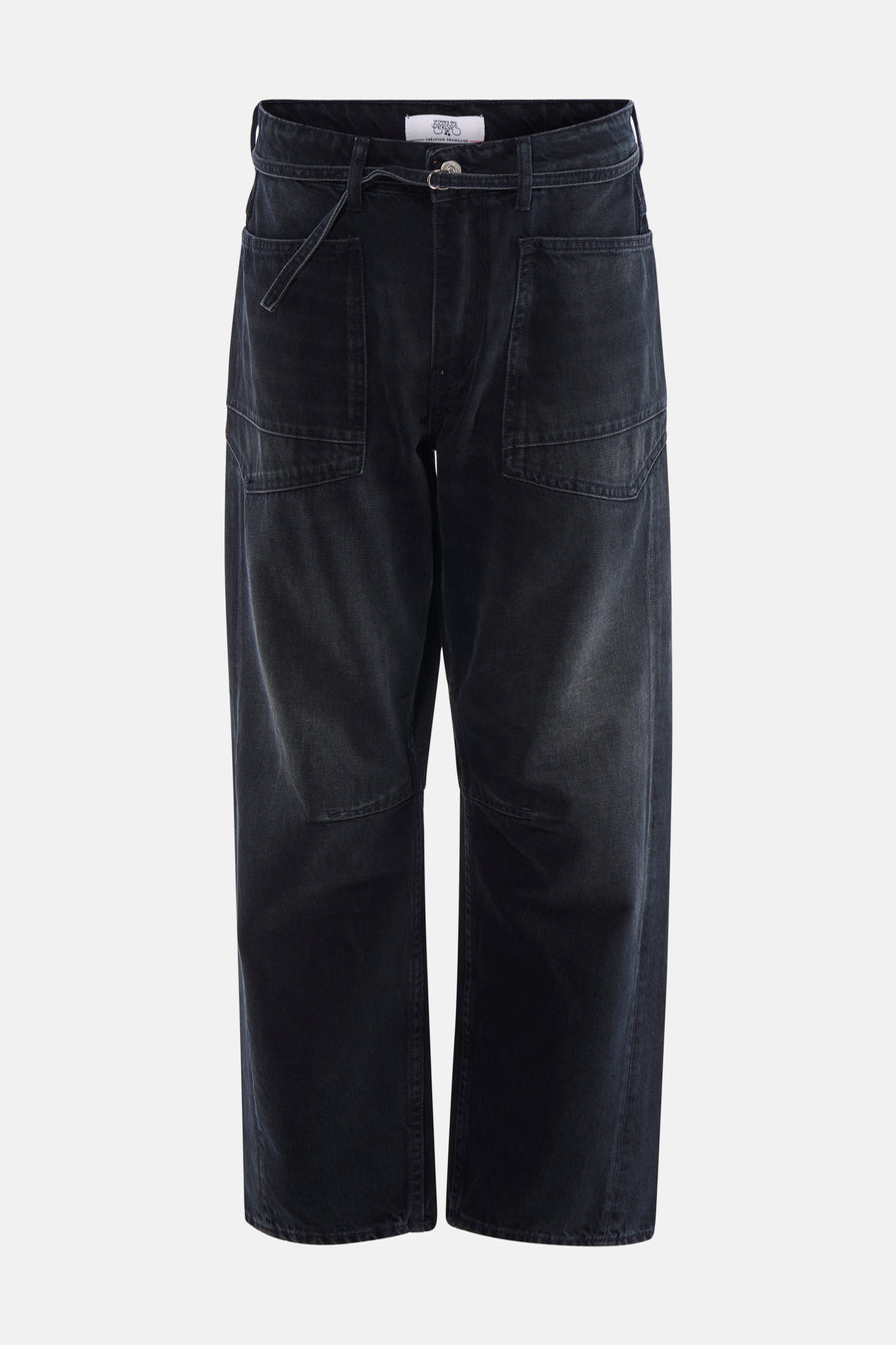 MADIE - blue black denim