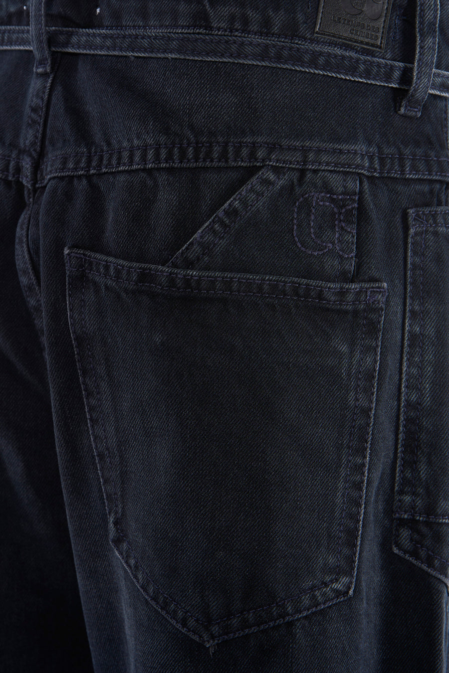 MADIE - blue black denim