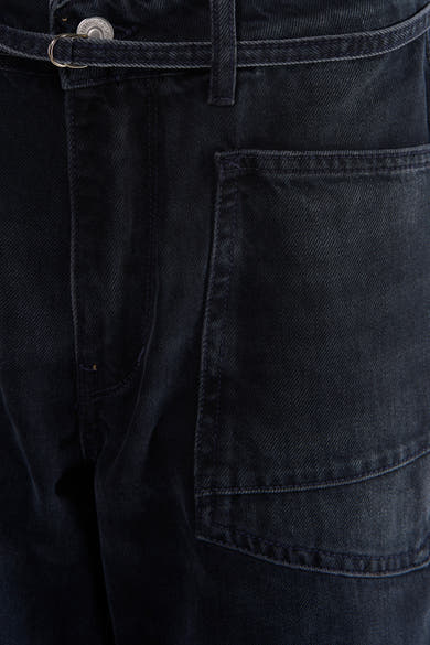 MADIE - blue black denim