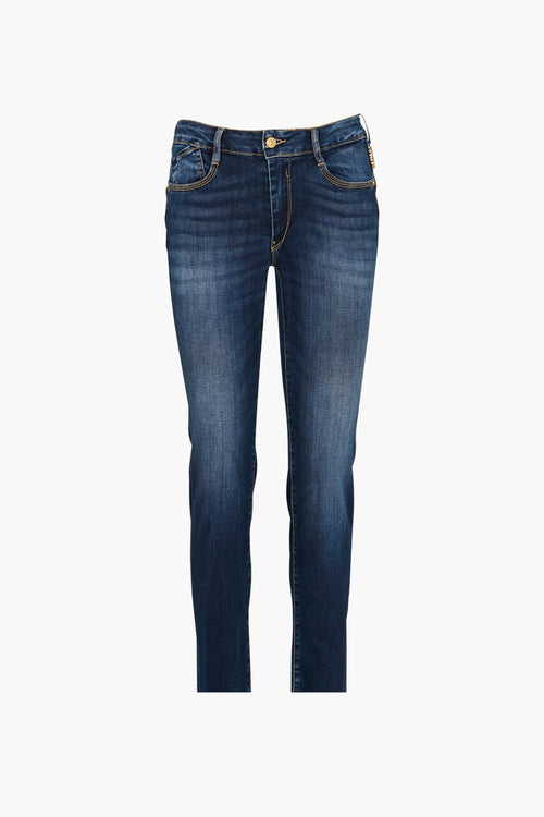 Jean slim MID BLUE DENIM - Le Temps des Cerises