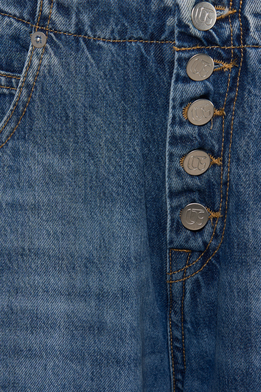 Autre jean light blue denim - Le Temps des Cerises