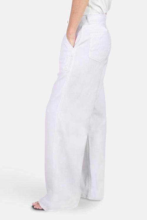 Jean large WHITE DENIM - Le Temps des Cerises