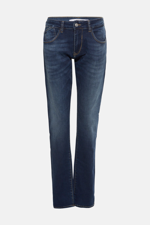 Jean droit DARK BLUE DENIM - Le Temps des Cerises