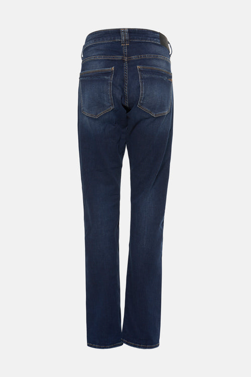 Jean droit DARK BLUE DENIM - Le Temps des Cerises