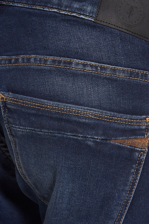 Jean droit DARK BLUE DENIM - Le Temps des Cerises