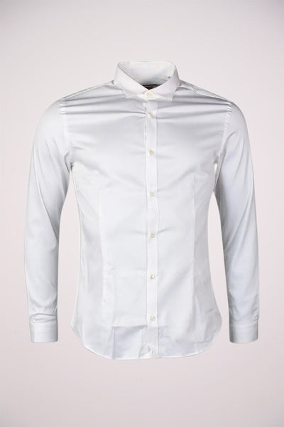 Chemise (manches longues) Blanc - PREMIUM BY JACK & JONES