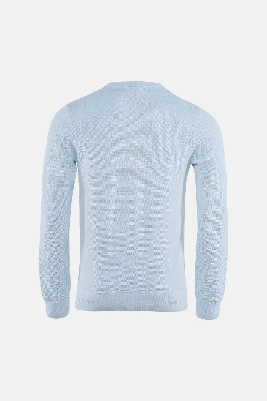 Pull met ronde hals - blauw