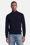 Pull à col roulant - bleu