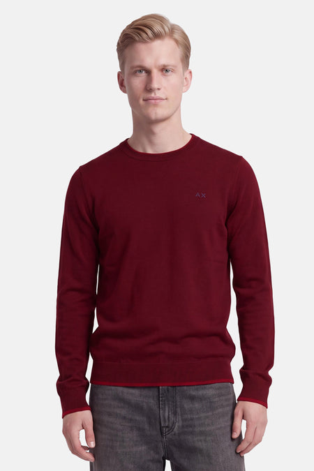 Pull O-hals - rood